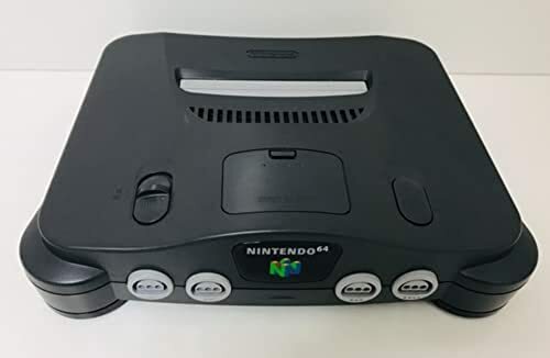 Nintendo 64 N64 Console Black & Controller & charger In Box Japan «Excellent»