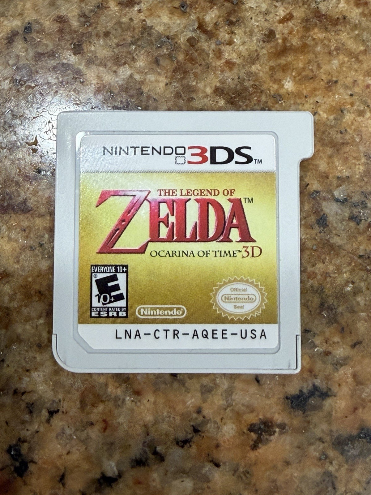 Nintendo 3Ds Aqua Blue With Six Games, Charger, Stylus, Tested No SD Card