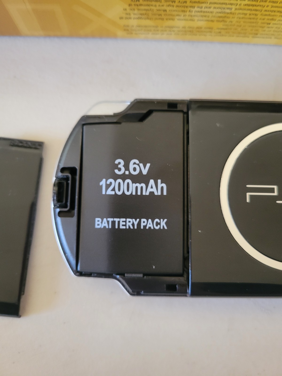Sony PlayStation PSP Limited Edition Rock Band Entertainment Pack READ DESCRIP.