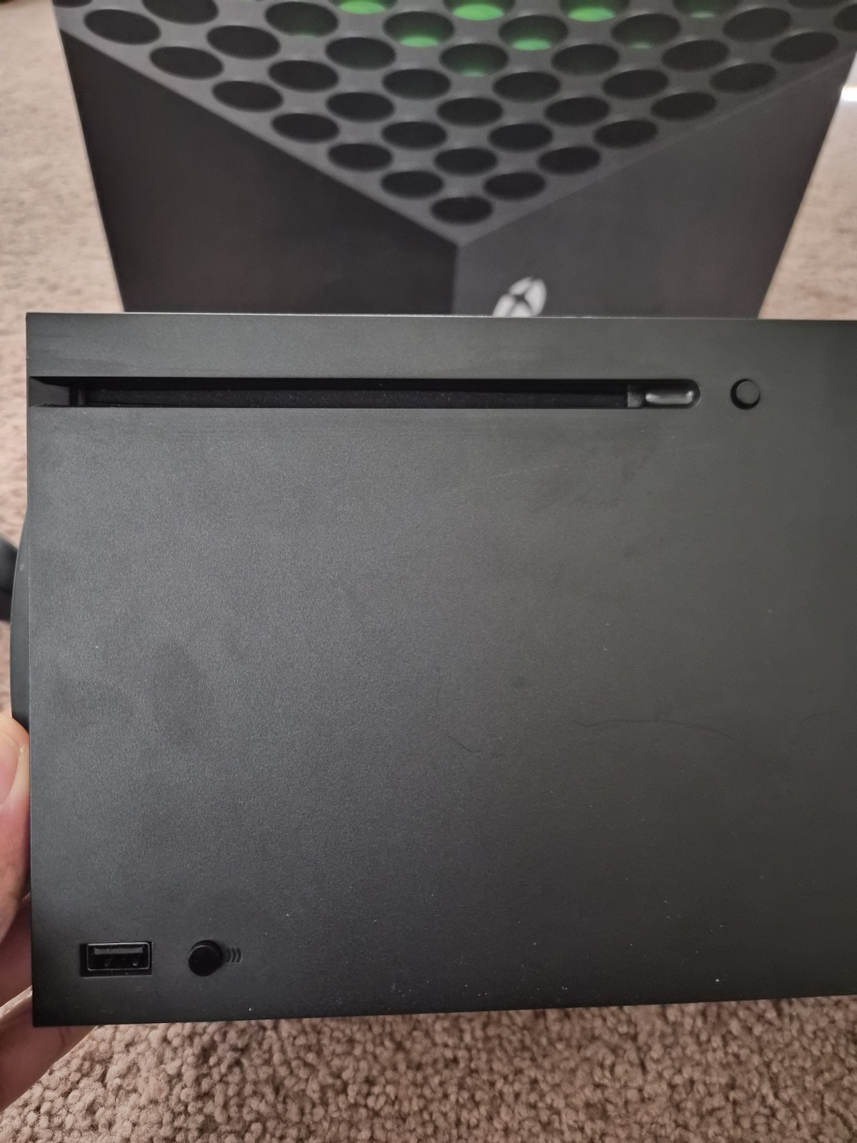 Xbox Series X Disc Edition 1TB Black w/ Controller and Power Cable