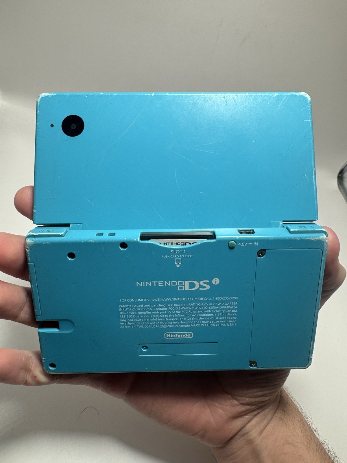 Nintendo DSi Handheld Game Console Only TWL-001 Blue (FULLY TEST)