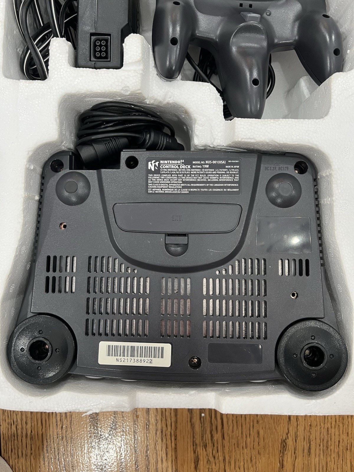 Nintendo N64 Console Bundle w/ Expansion Pak + Controller Pak Near CIB Authentic