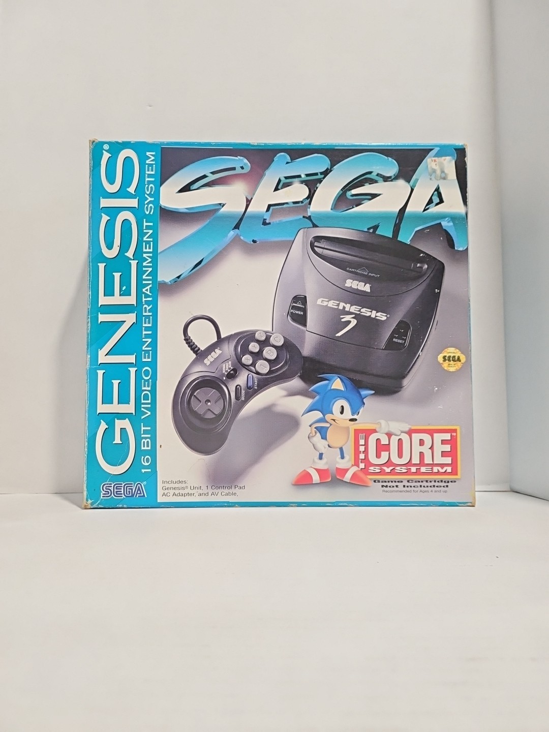 Sega Genesis III Model 3 Console Core System Complete In Box RARE 🔥