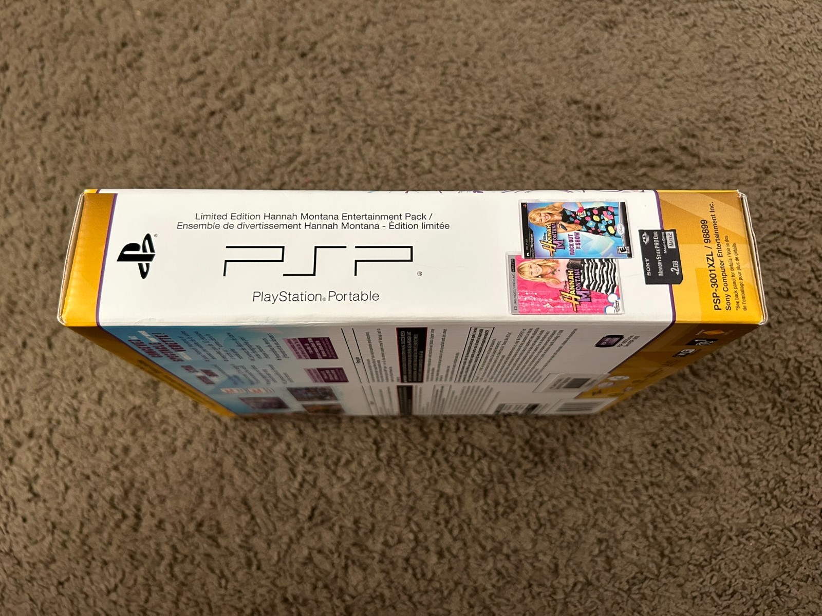 NEW Sony PSP 3000 Handheld System PlayStation Portable Hannah Montana Edition