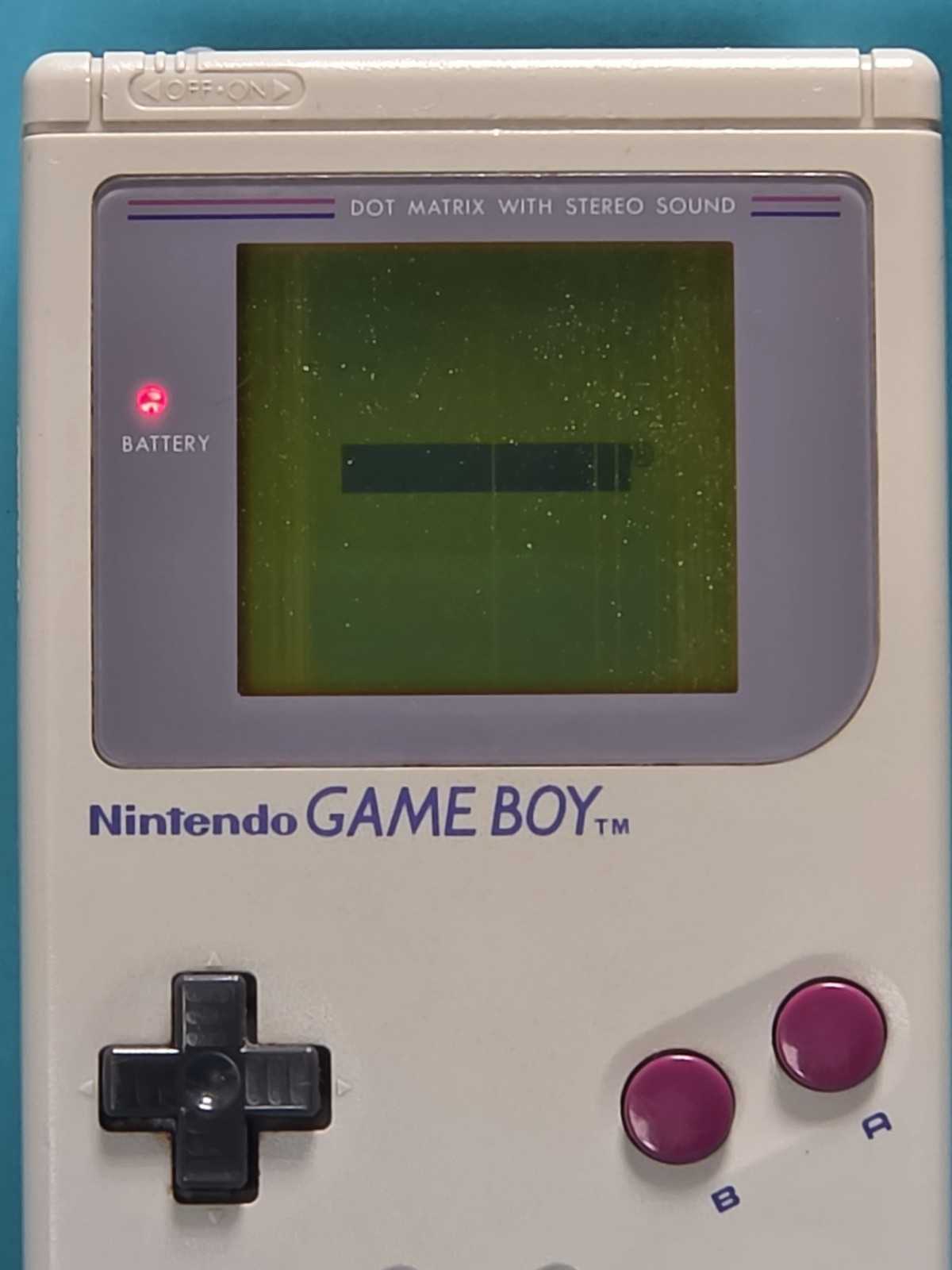 Vintage Nintendo Gameboy Console Bundle DMG-01 First Edition 1989 *As Is*
