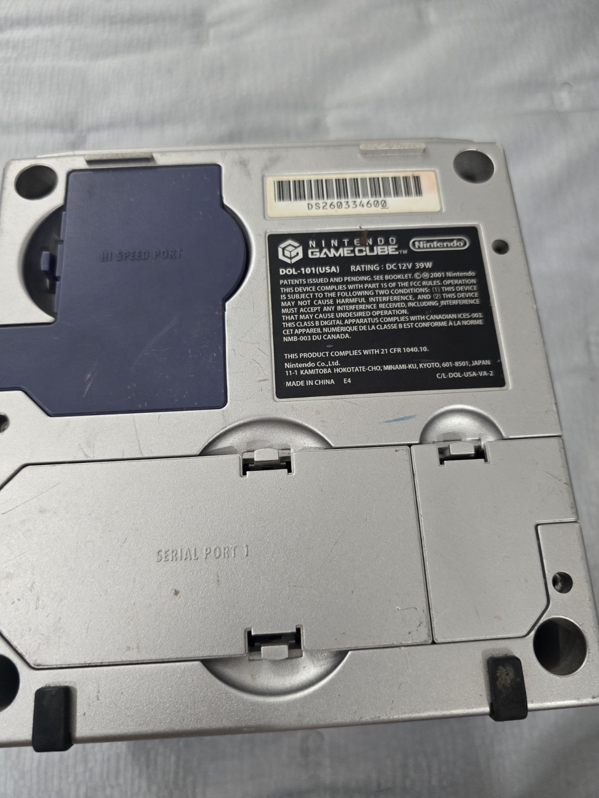 Nintendo GameCube Console Only DOL-001, READ