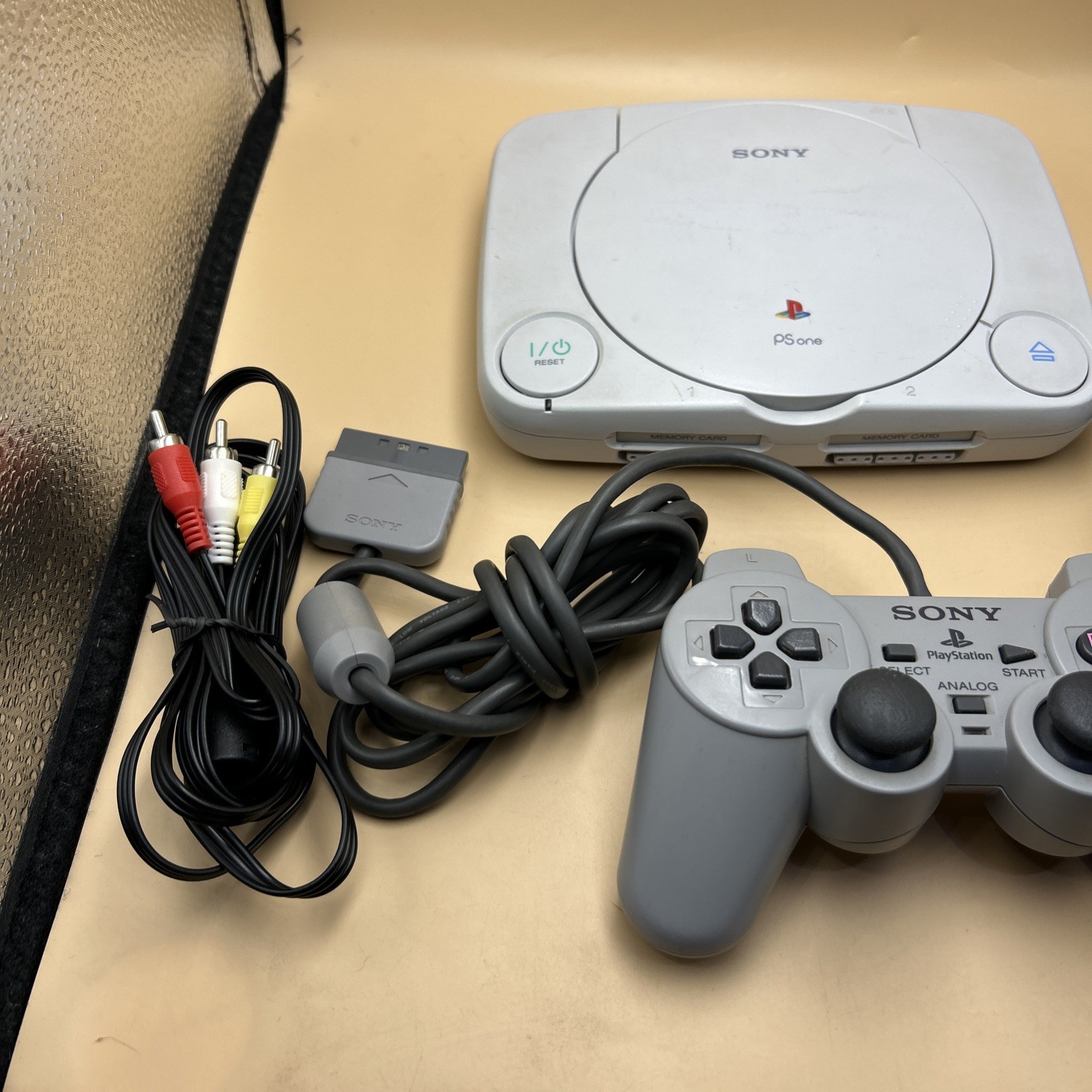 Sony PlayStation PSOne Slim SCPH-101 Console TESTED Working