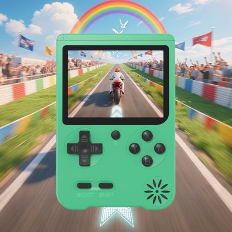 Handheld Game Console, Preloaded 500 Classic FC Games, Portable Game Player Rech