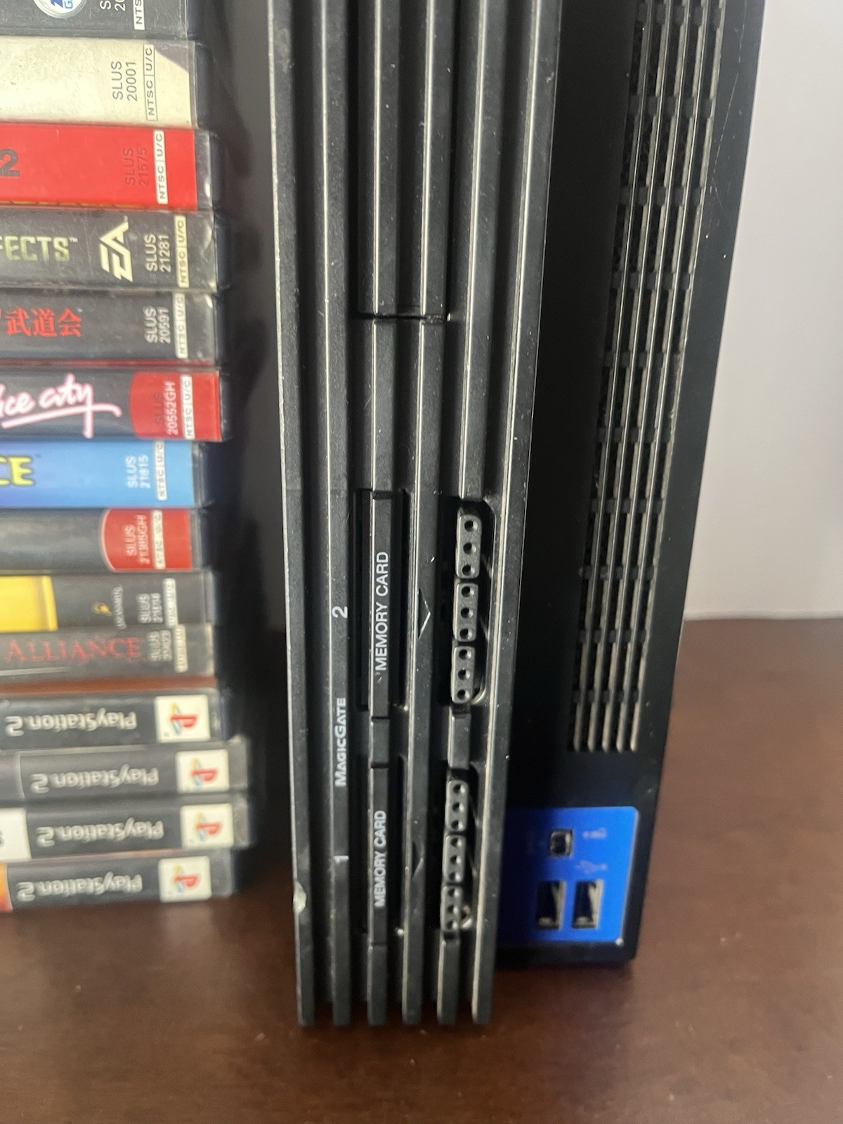 Sony PlayStation 2 Fat Console PS2 Bundle with Over 20 Games/ No Controllers