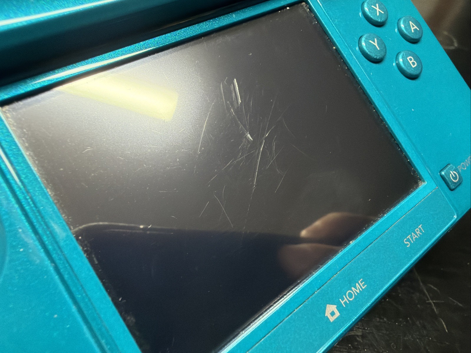 Nintendo 3DS Handheld System – Aqua Blue •READ DESCRIPTION! Tested Working