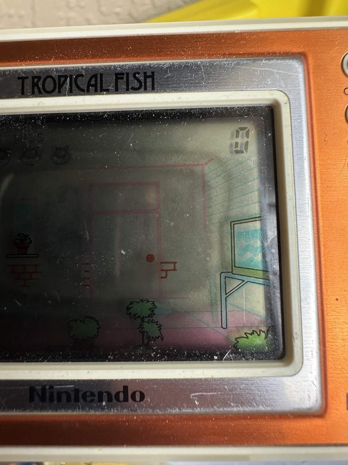 1985 Nintendo Game & Watch Tropical Fish Working