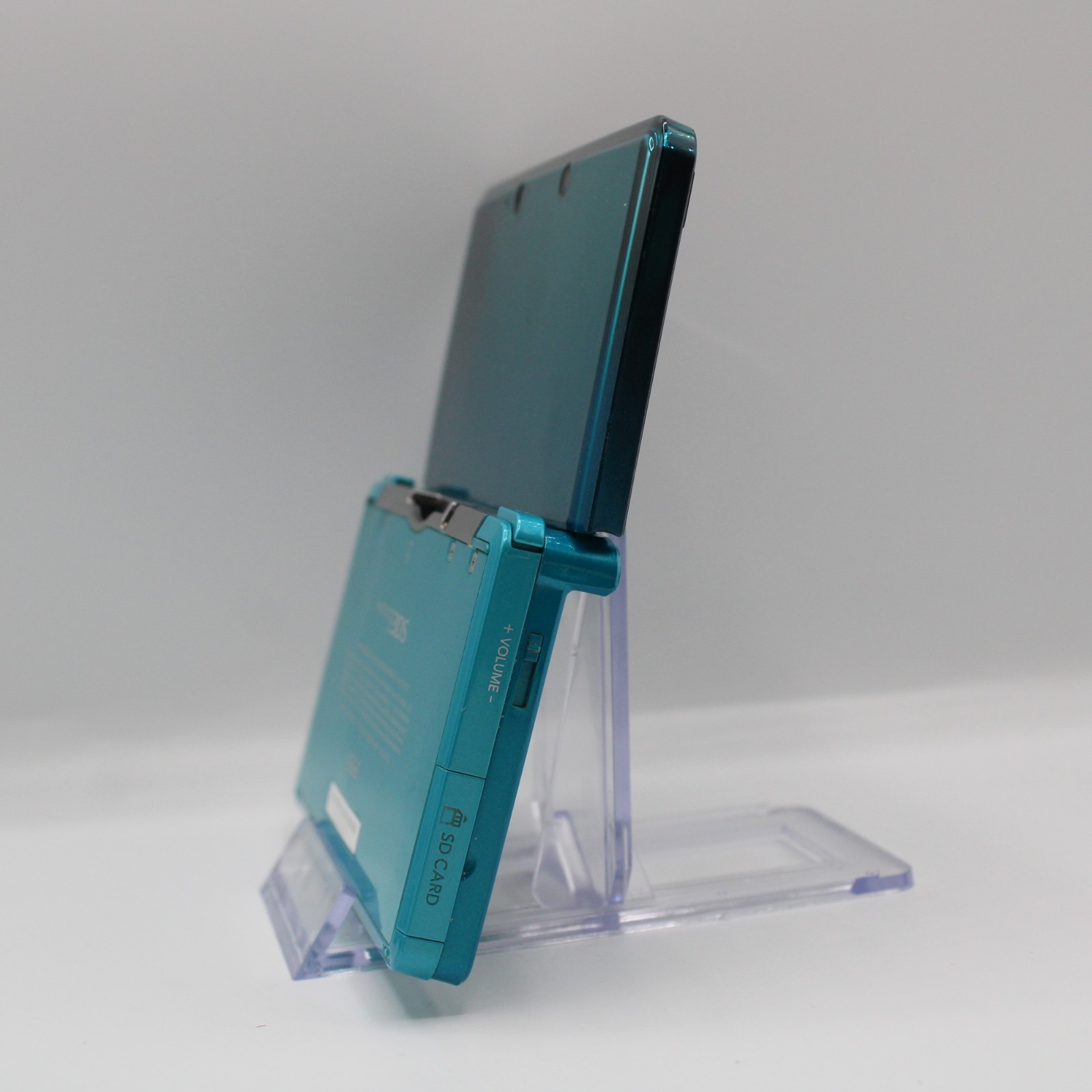 *Refurbished* Nintendo 3DS Aqua Blue Portable Gaming Console – 1 Year Warranty