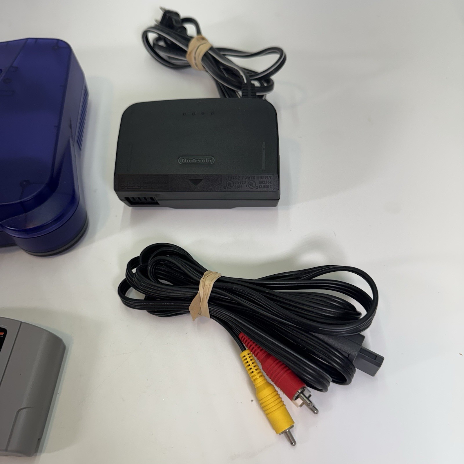 Nintedon64 N64 Midnight Blue Console NUS-001 (USA) 2 Controllers 2 Games Bundle