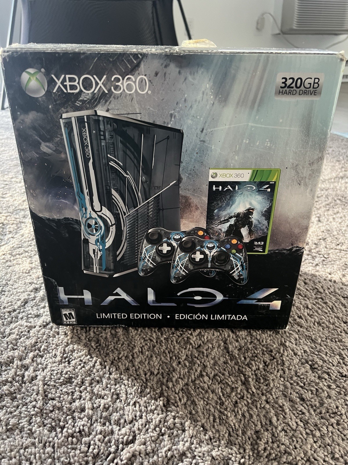 Xbox 360 Halo 4 Limited Edition 320GB Console signed by JEFF STEITZER