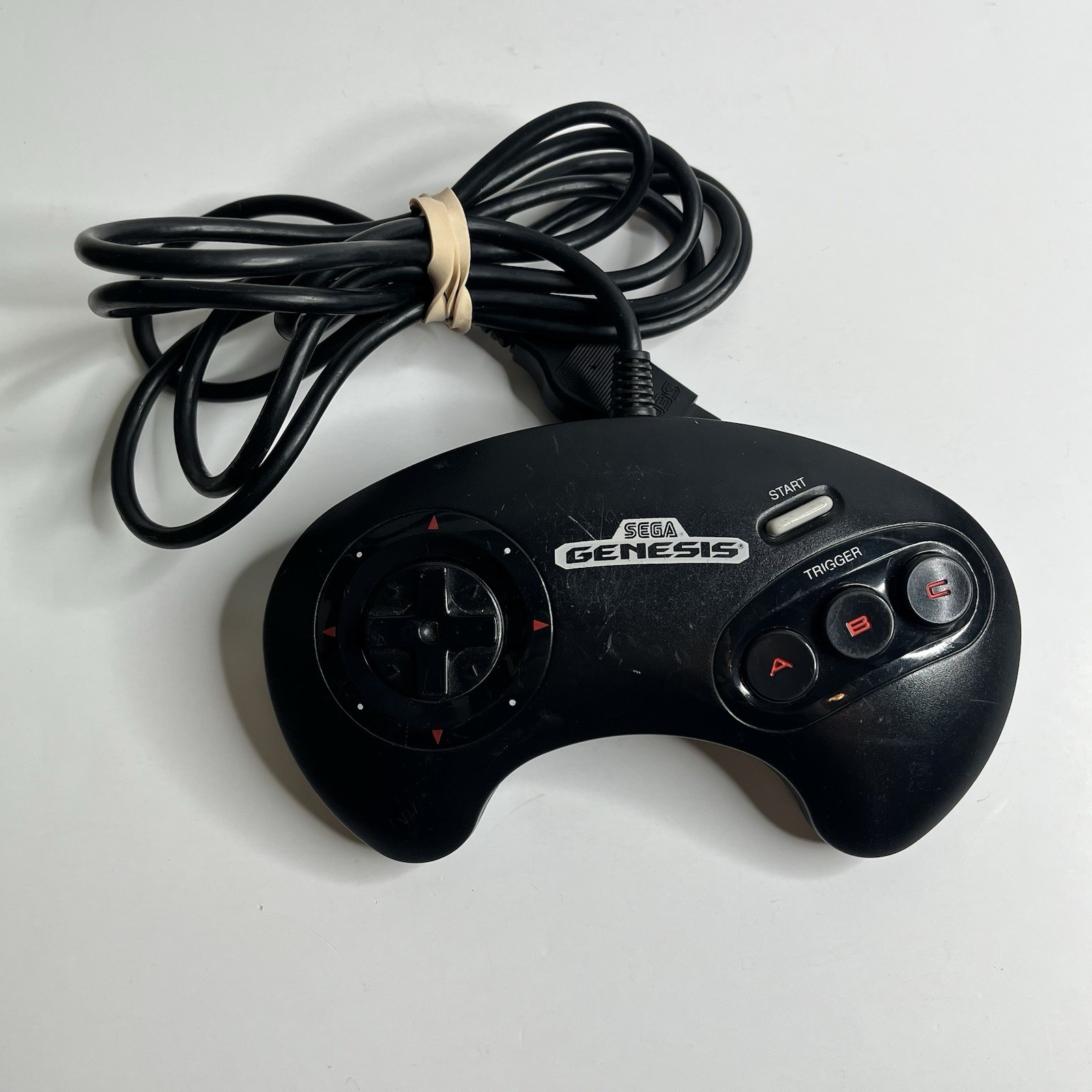 Sega Genesis (MK-1631) Console & OEM Controller FOR PARTS OR REPAIR