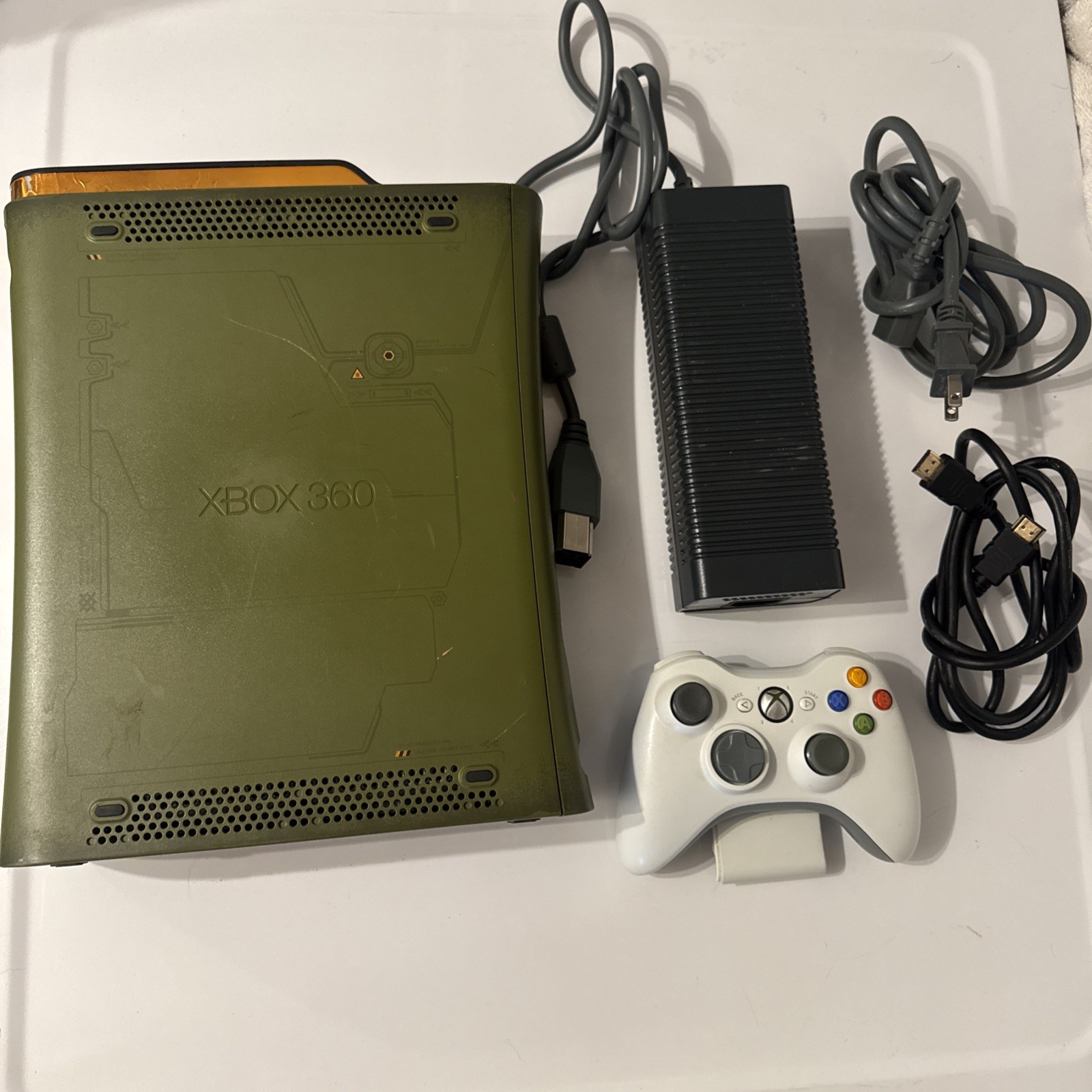 Xbox 360 Special Edition Halo 3 Console /w Hard Drive, controller, tested