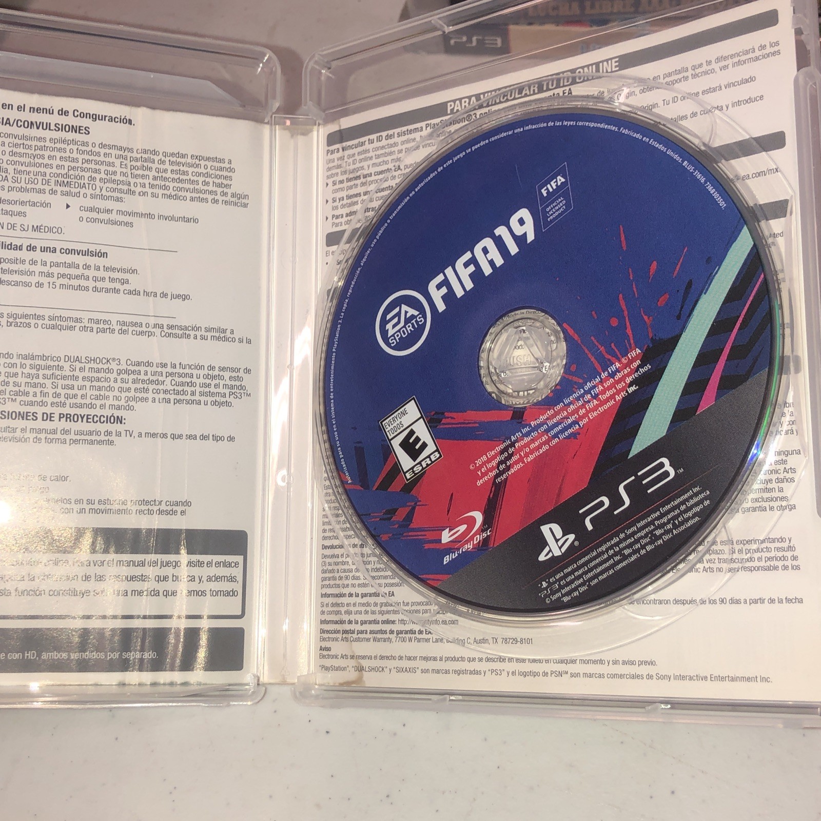 FIFA 19 Legacy Edition (Sony PlayStation 3, 2018) Tested & Working!