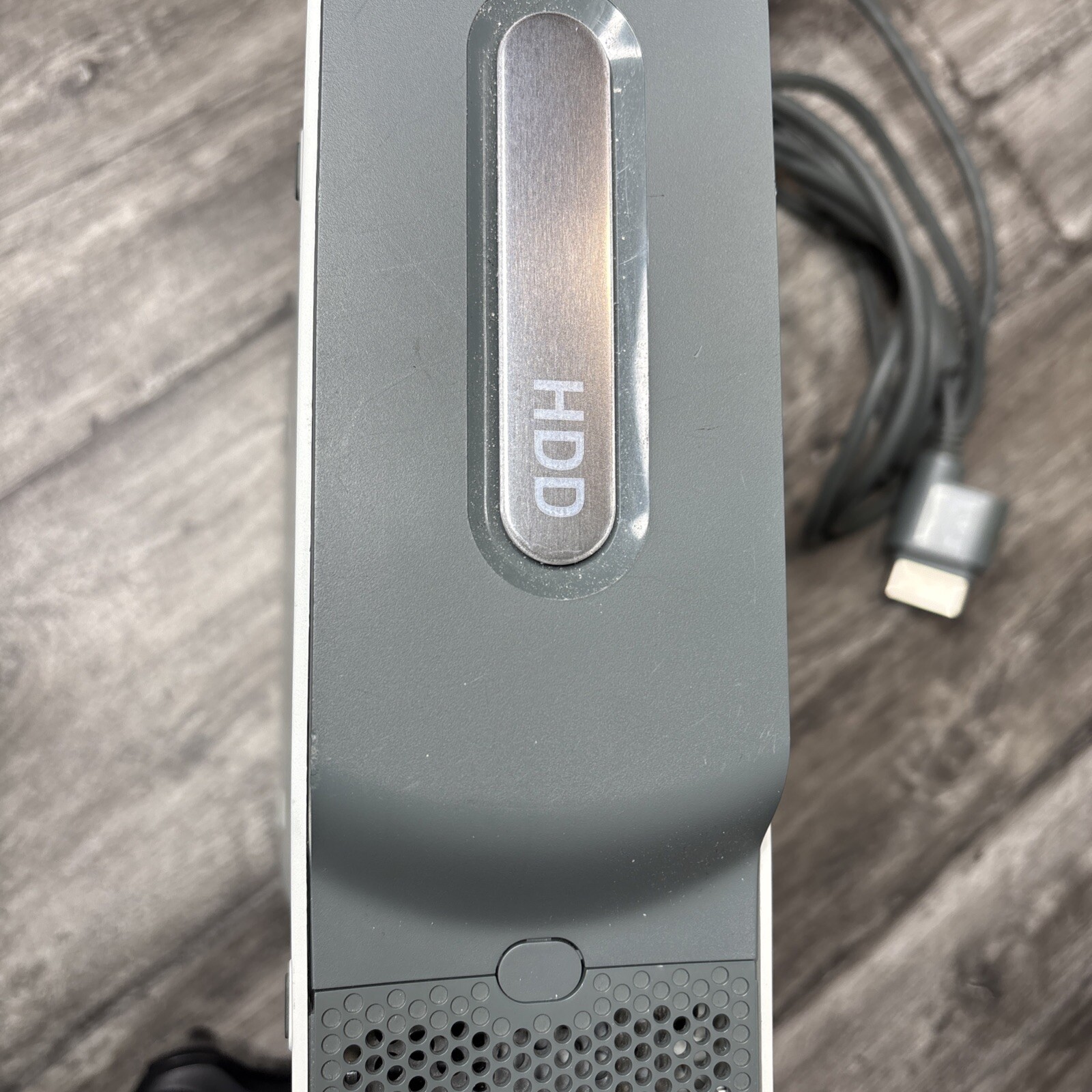 Microsoft Xbox 360 Pro 20GB Console (Missing Power Cord) – Matte White Untested