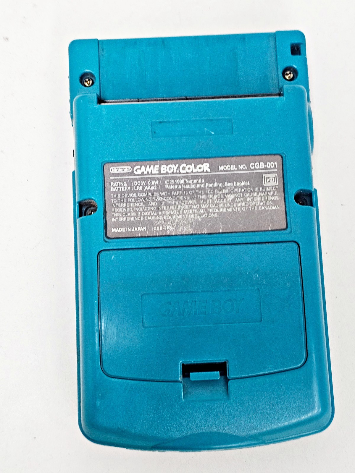 Nintendo Game Boy Color Teal Japan 298