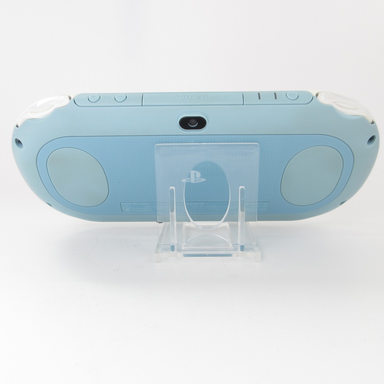 【Excellent】Sony PS Vita PCH-2000 Light Blue / White Wi-Fi Model Console only #NE