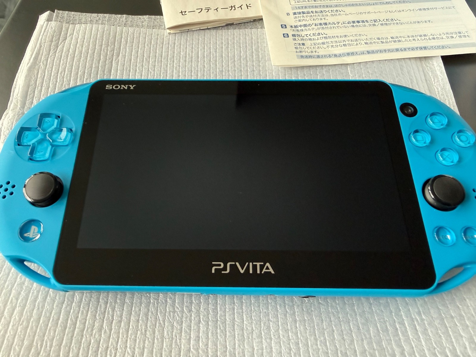 Sony PS Vita Console Aqua Blue (PCH-2000) Brand New Unused