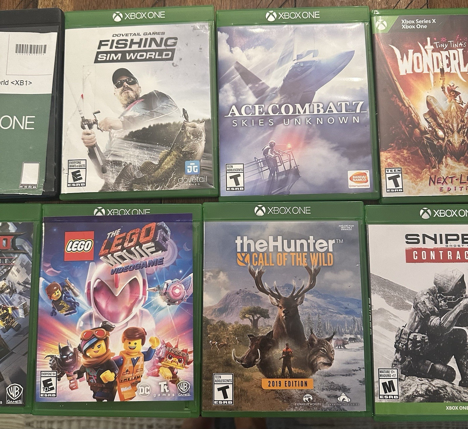 Xbox One S 1TB Bundle W/ Controller Power Cable HDMI + 16Games Tested Works