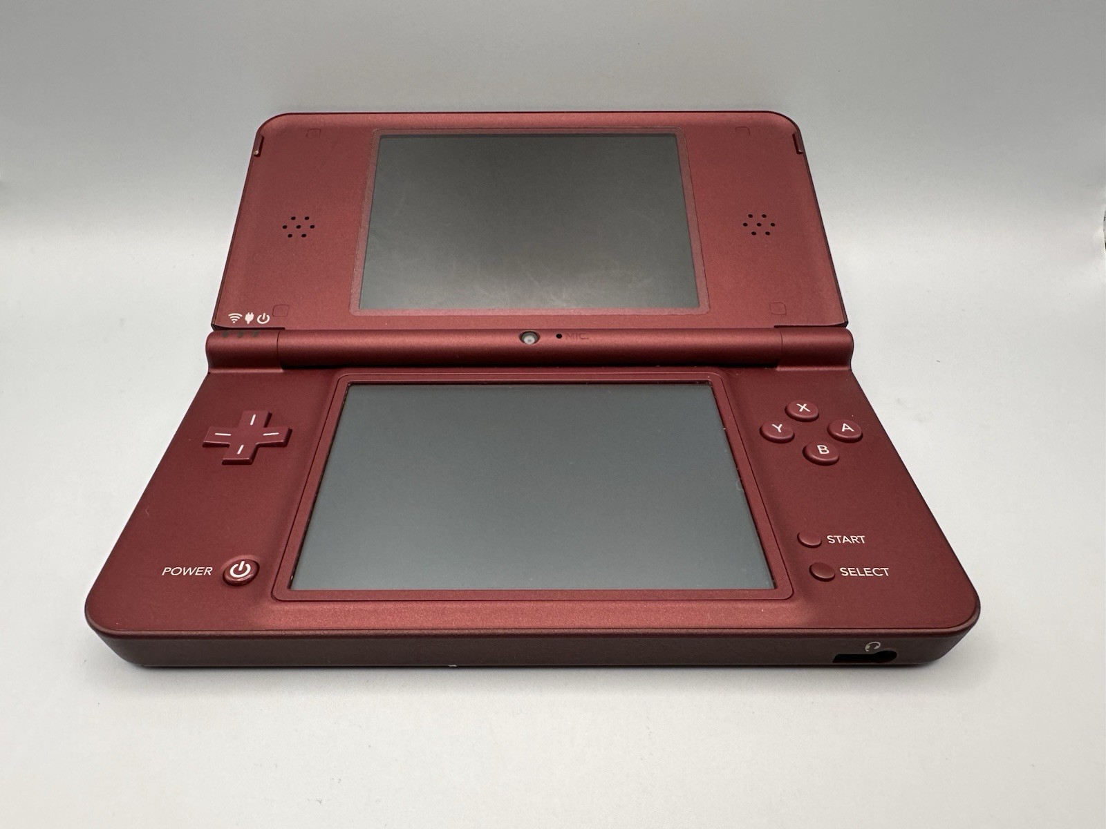 Nintendo DSi LL Wine Red Console Tested Working Region Free + New Charger