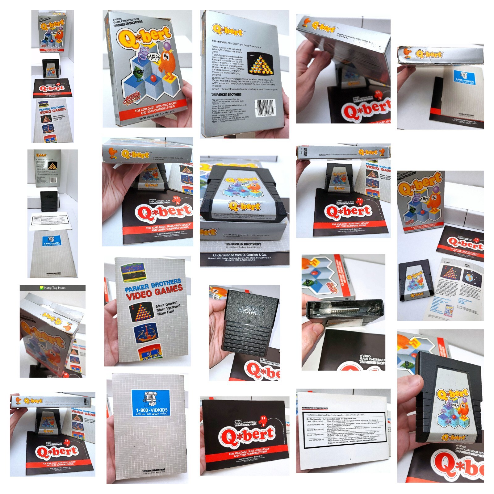 🕹️ $765 RARE 1983 Sears Video Arcade II Console +15 CIB ATARI 2600 GAMES 3 Tix