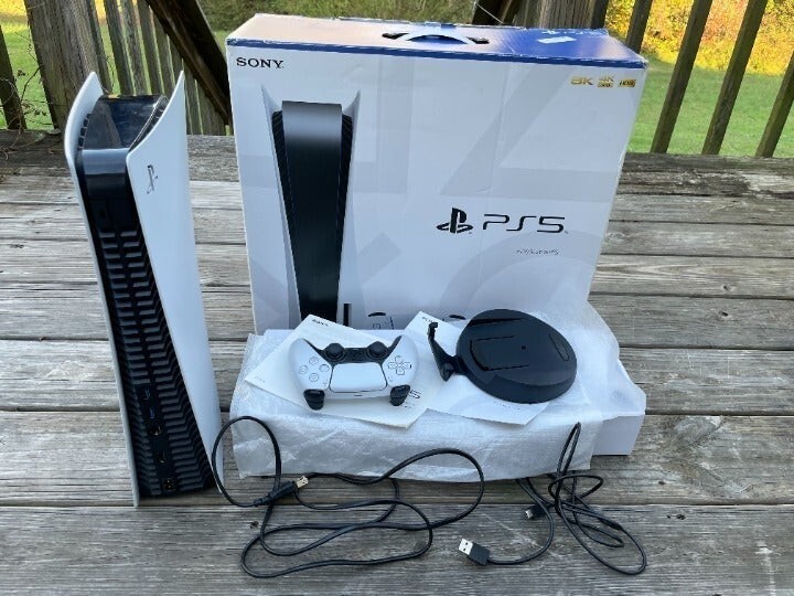 Sony PS5 Blu-Ray Edition Console – White 