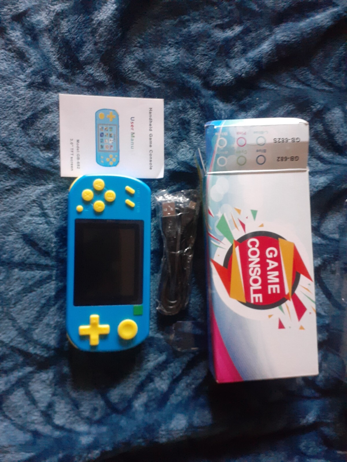 Handheld Game Console for Kids 3.0″ TFT Screen w/ Built in Video Games New
