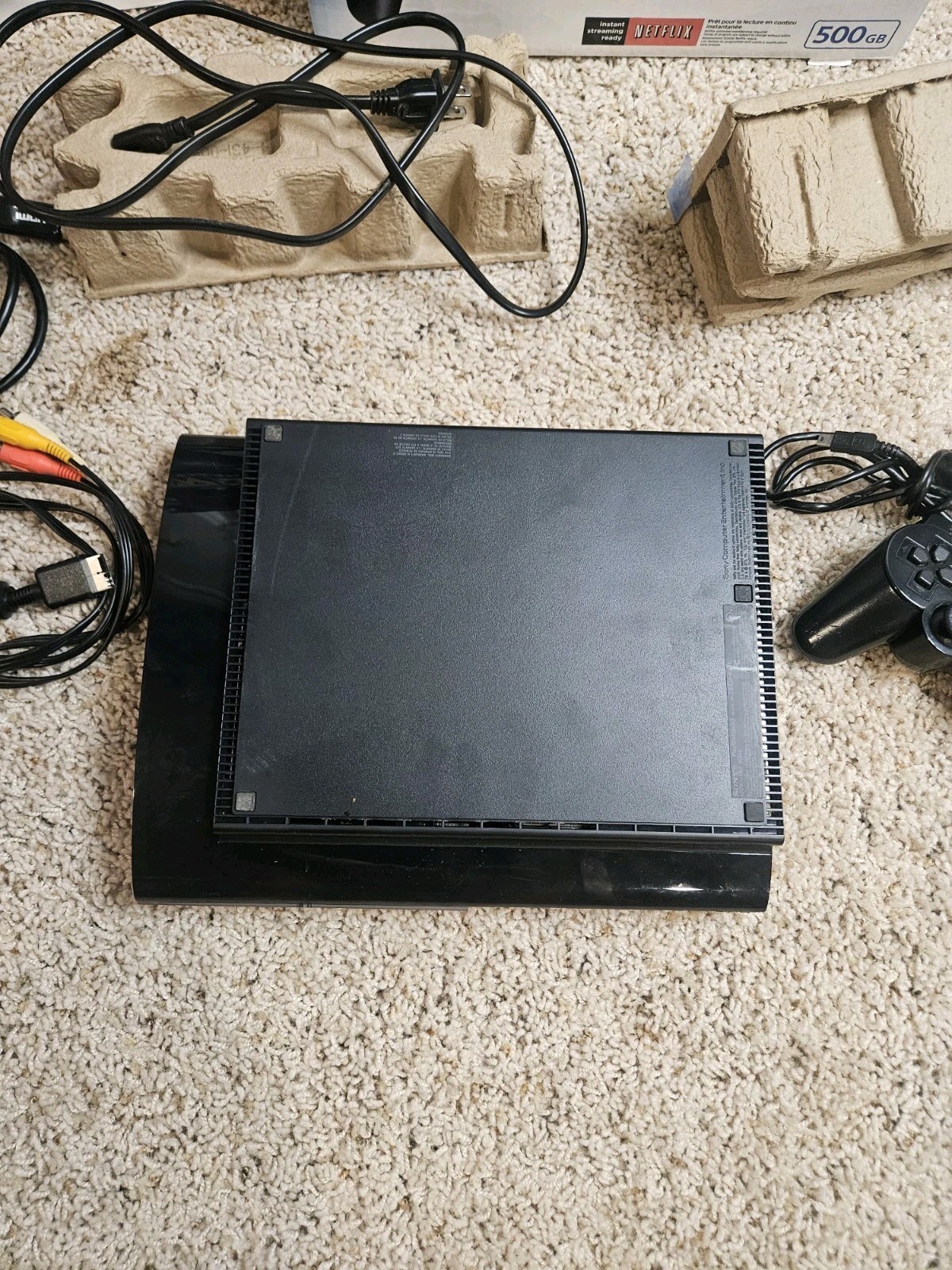 Sony PlayStation 3 PS3 Super Slim 500 GB Lego Batman Console Game Not Included