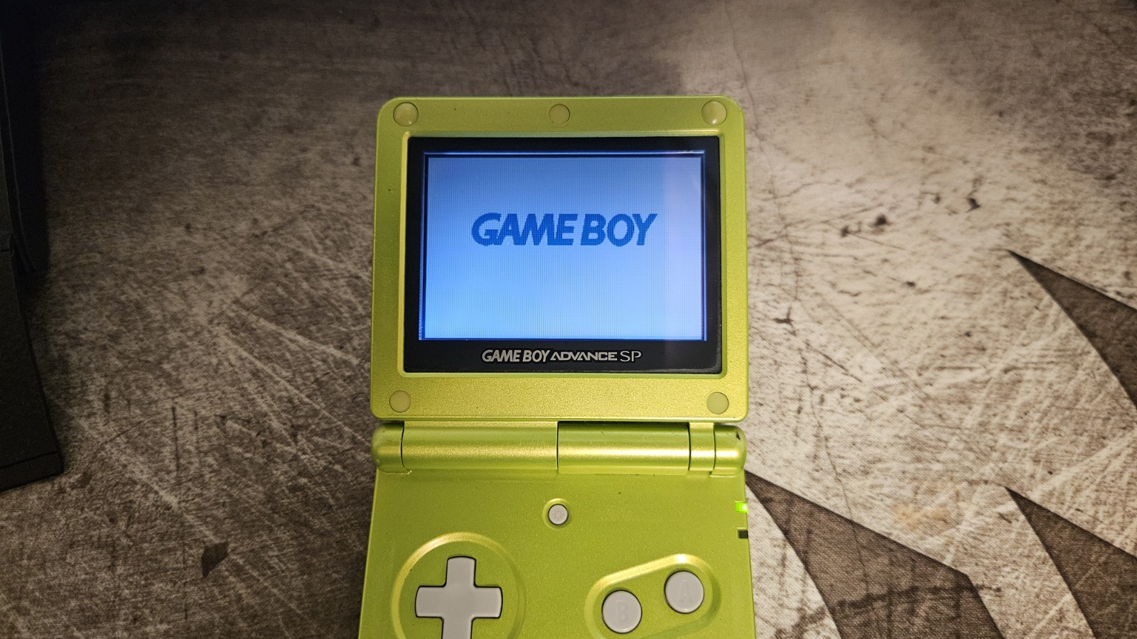 Nintendo Game Boy Pokemon Blue Gold Silver(2) Games & Lime Green AGS-001 System