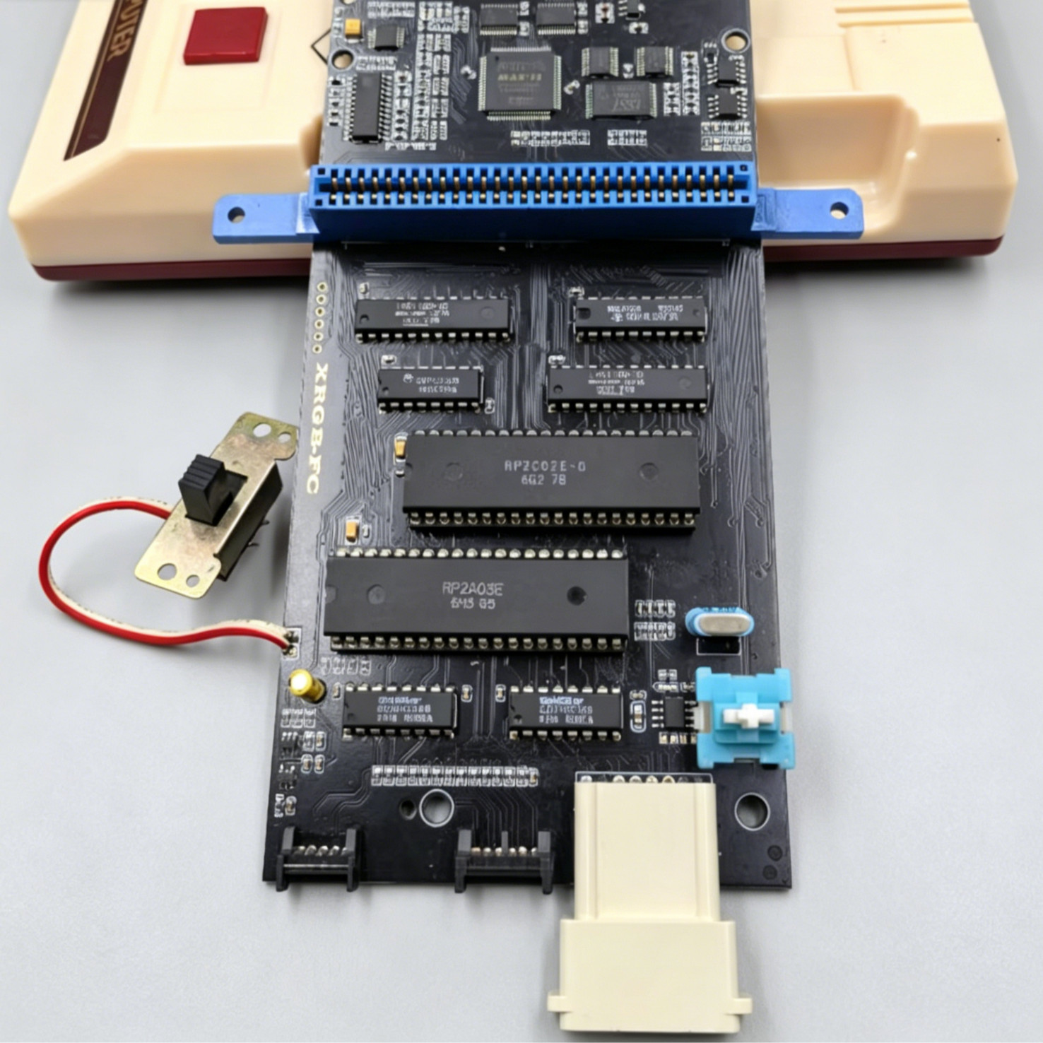 NES RGB Famicom FC Game Console PPU+CPU RGB S-Video AV Output Fit 83 84 89