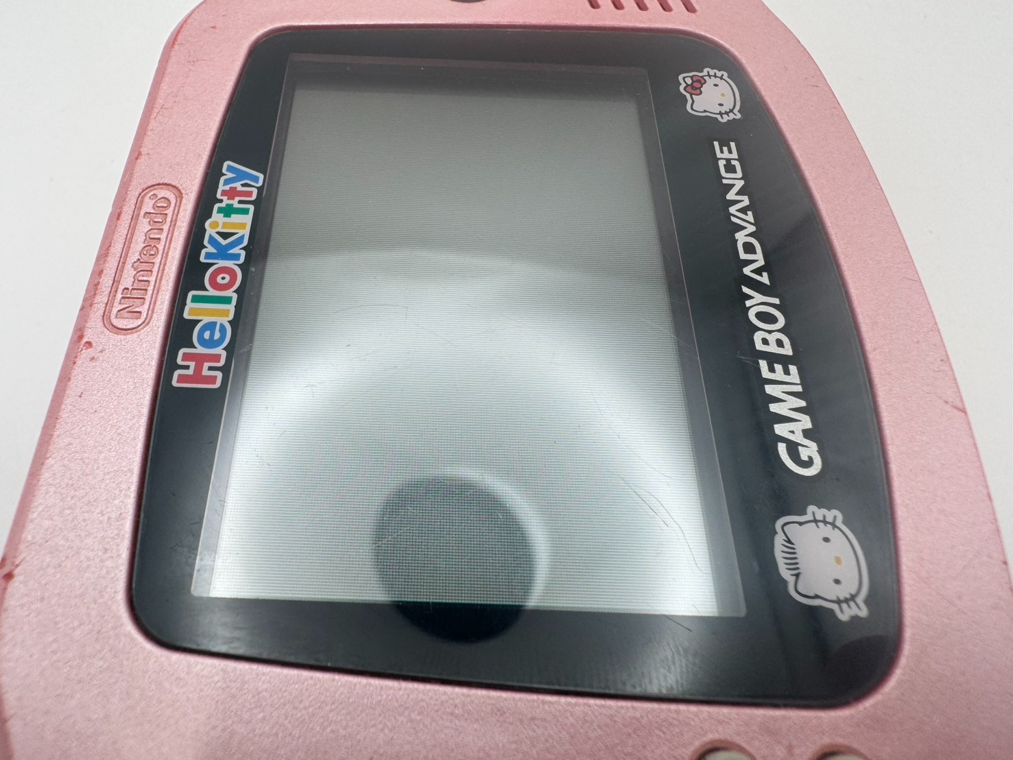 Nintendo Game Boy Advance Hello Kitty Pink Limited Edition GBA TESTED JAPAN 15+