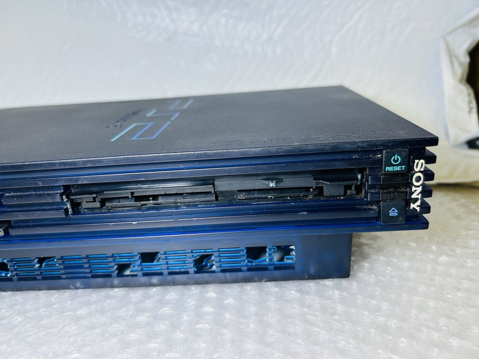 PlayStation 2 PS2 SCPH-50000MB/NH Mid Night Blue Fat Model-CONSOLE Only- REPAIR