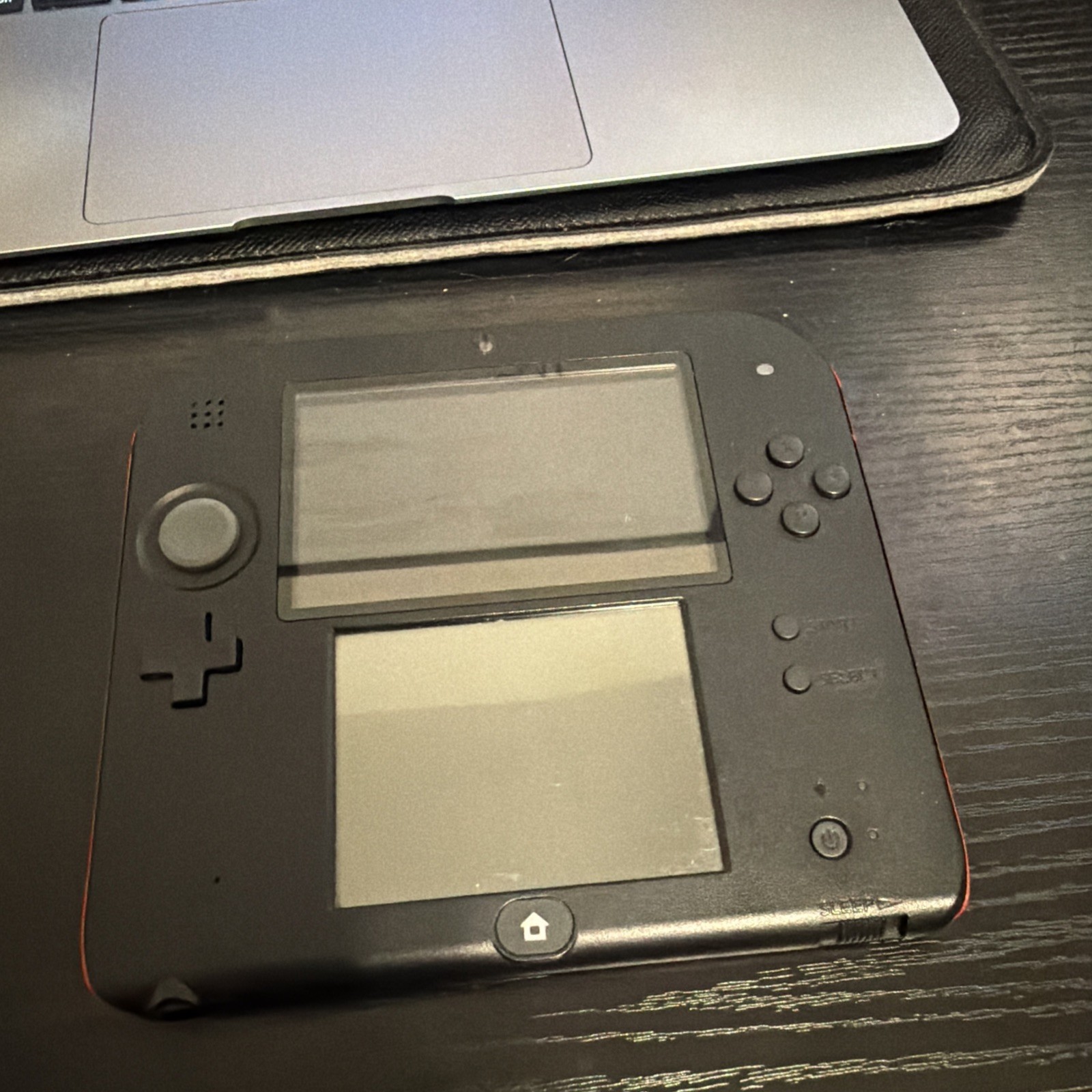 Nintendo 2DS Launch Edition Crimson Red Handheld System Works Great