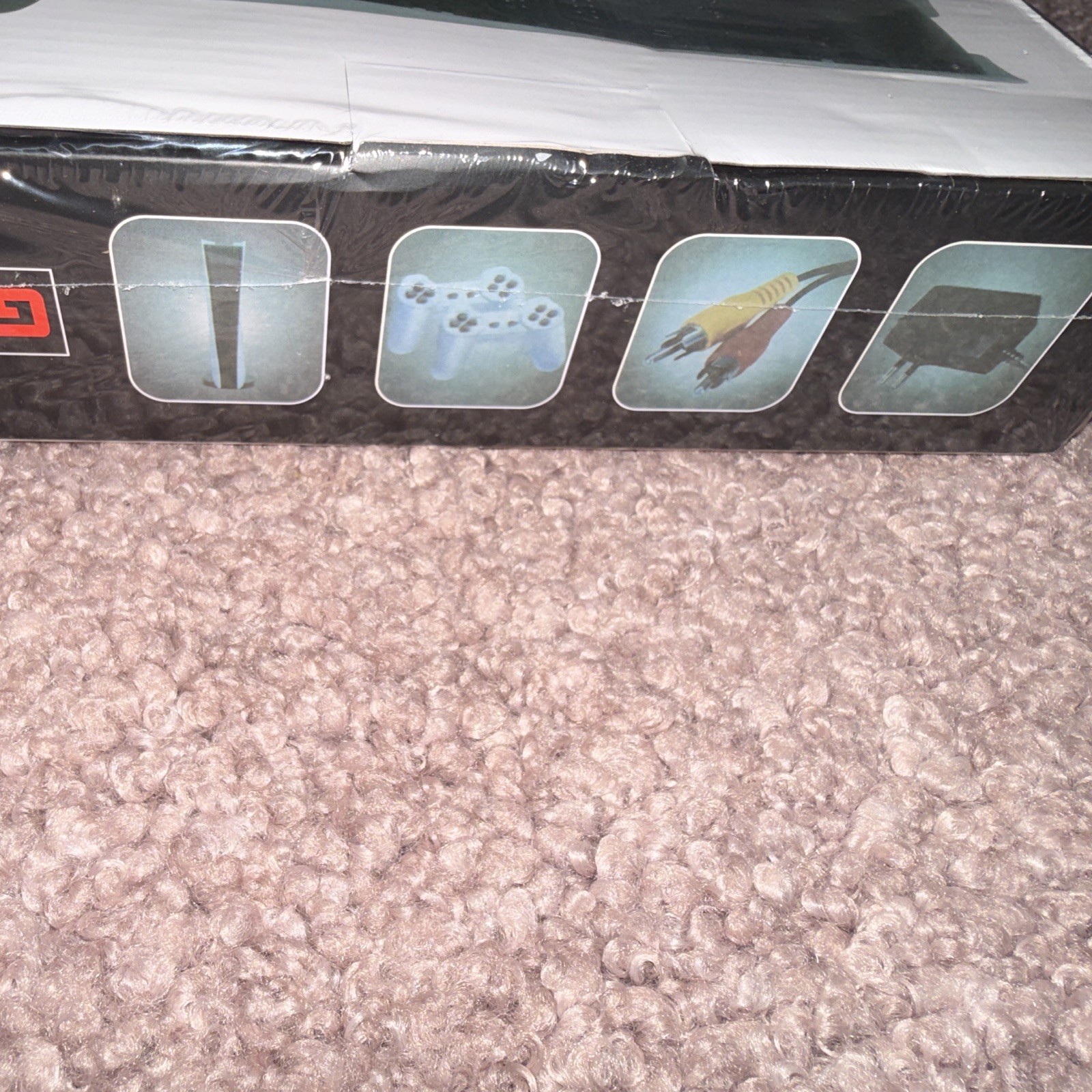GS5 8-bit Video Game Console Set w/ 2 Controllers, AV Cables, Composite RCA