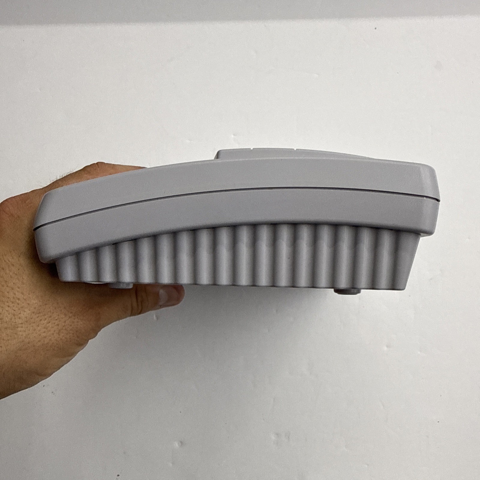 SNES – Super Nintendo Mini Jr Console Gray Cables Game Controller Tested #2942