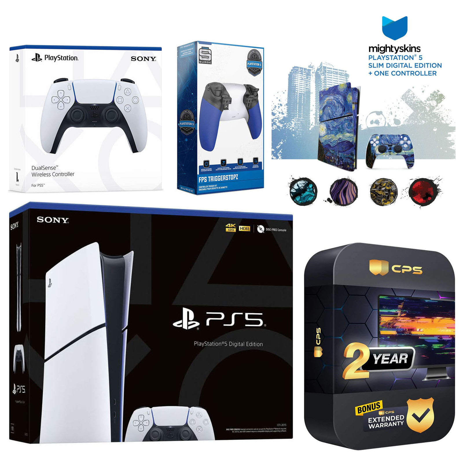 Sony Playstation 5 Slim Digital Console + Controller