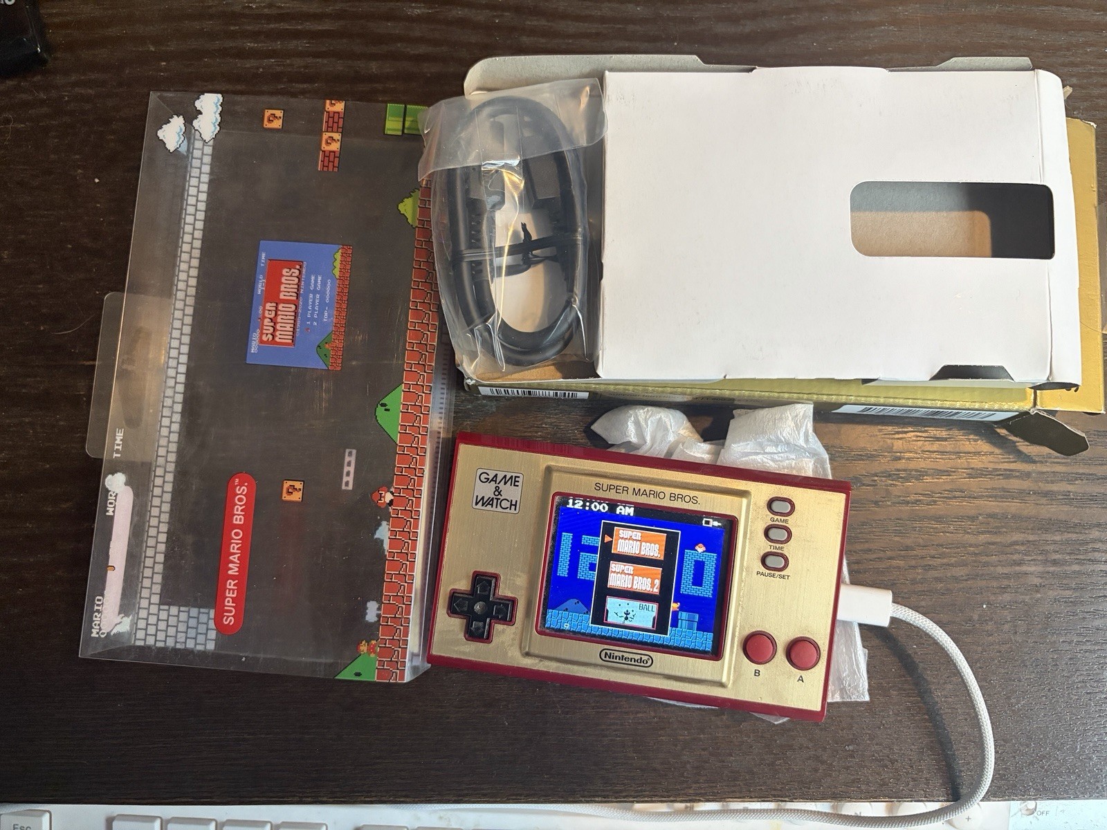 Nintendo Game & Watch Bundle: Super Mario Bros + Legend of Zelda Color Screen