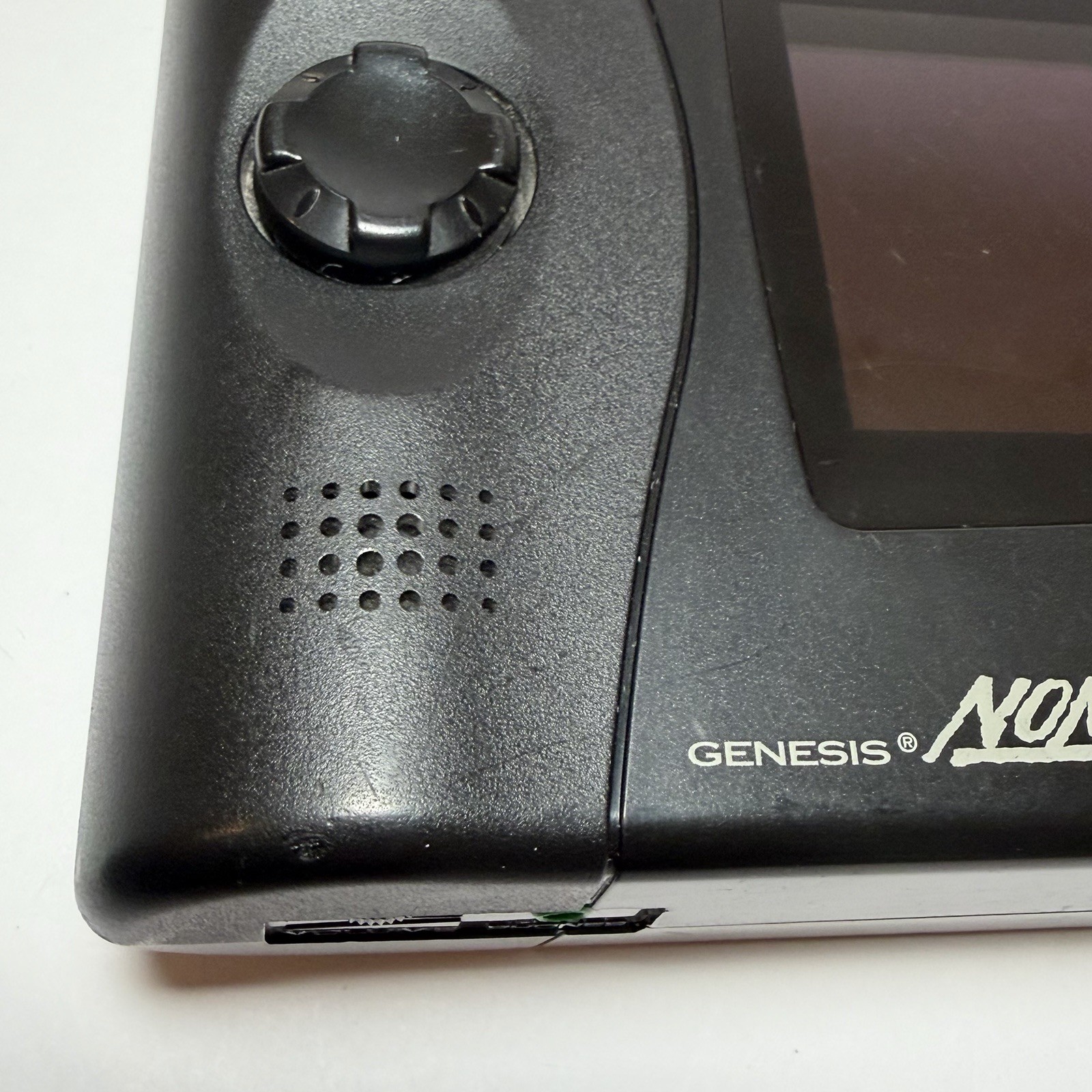 Sega Genesis Nomad Game Console Handheld No Charger Or Battery Pack Untested