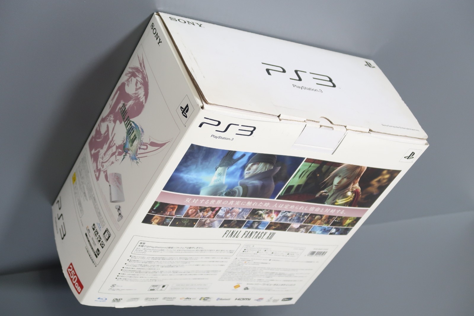 PS3 FINAL FANTASY XIII LIGHTNING EDITION CEJH-10008 250GB Box Tested Japan F/S