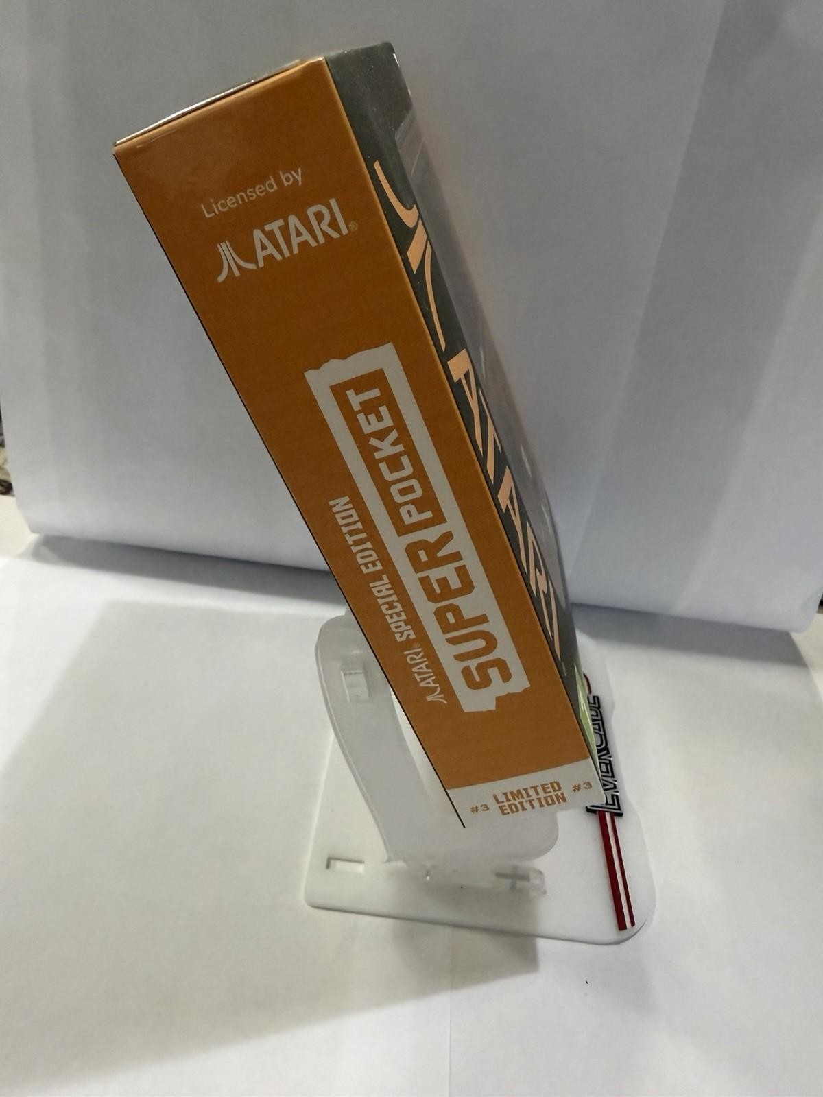 Hyper Mega Tech Limited Edition Atari Super Pocket (Evercade) New Sealed!