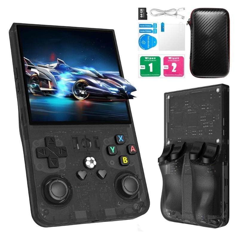 Open Source 4.0in R36Max Handheld Game Console Retro Supports Multiple Emulators