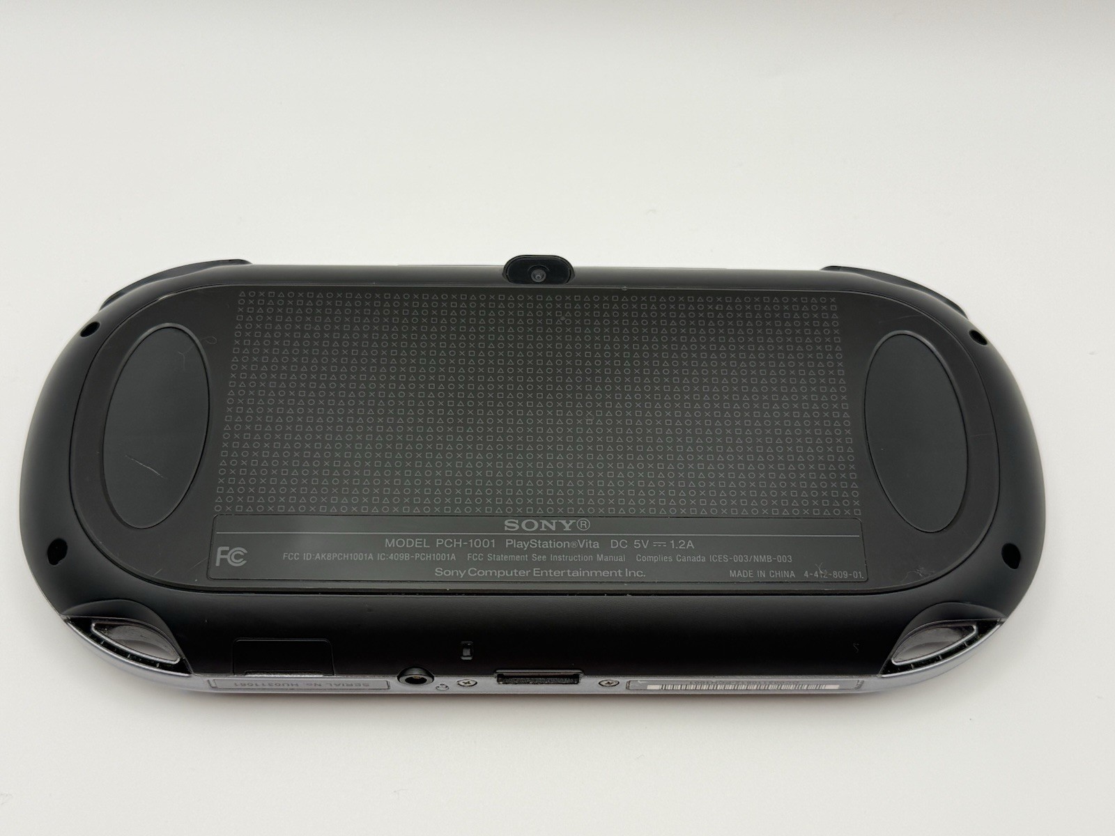 Sony PlayStation Vita PCH-1001 Black Handheld Console Wi-Fi Internet Browsing