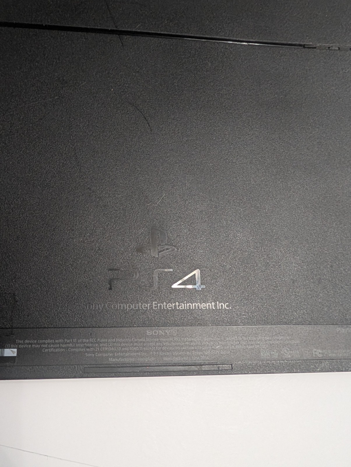 Sony PlayStation 4 PS4 500GB Black Console Factory Reset Tested Free Shipping