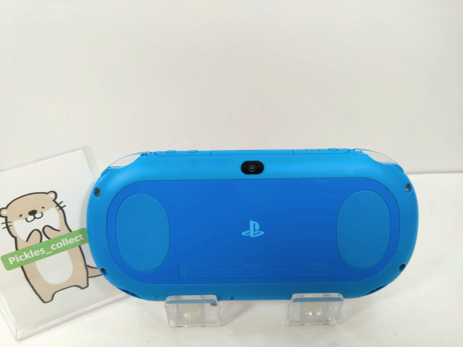 Sony PS Vita Aqua Blue PCH-2000 ZA23 Console only Wi-Fi PSV Slim Tested 0528K