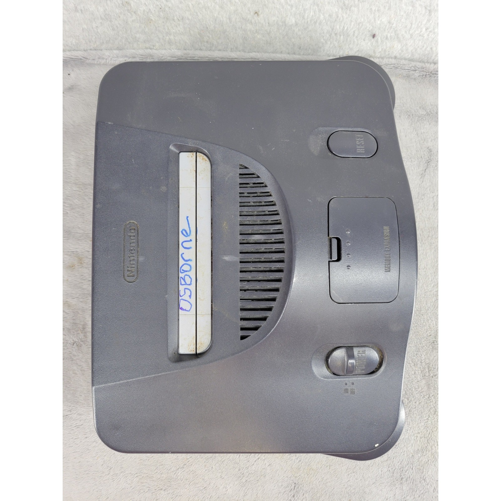 Nintendo 64 N64 Console Charcoal Gray NUS-001(USA) Retro Video Game System Deck