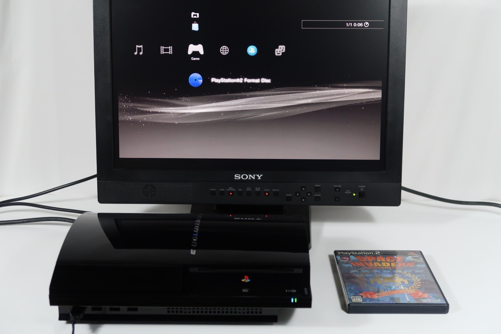 Sony PlayStation 3 PS3 CECHB00 20GB First Black Model Console GAME Tested F/S