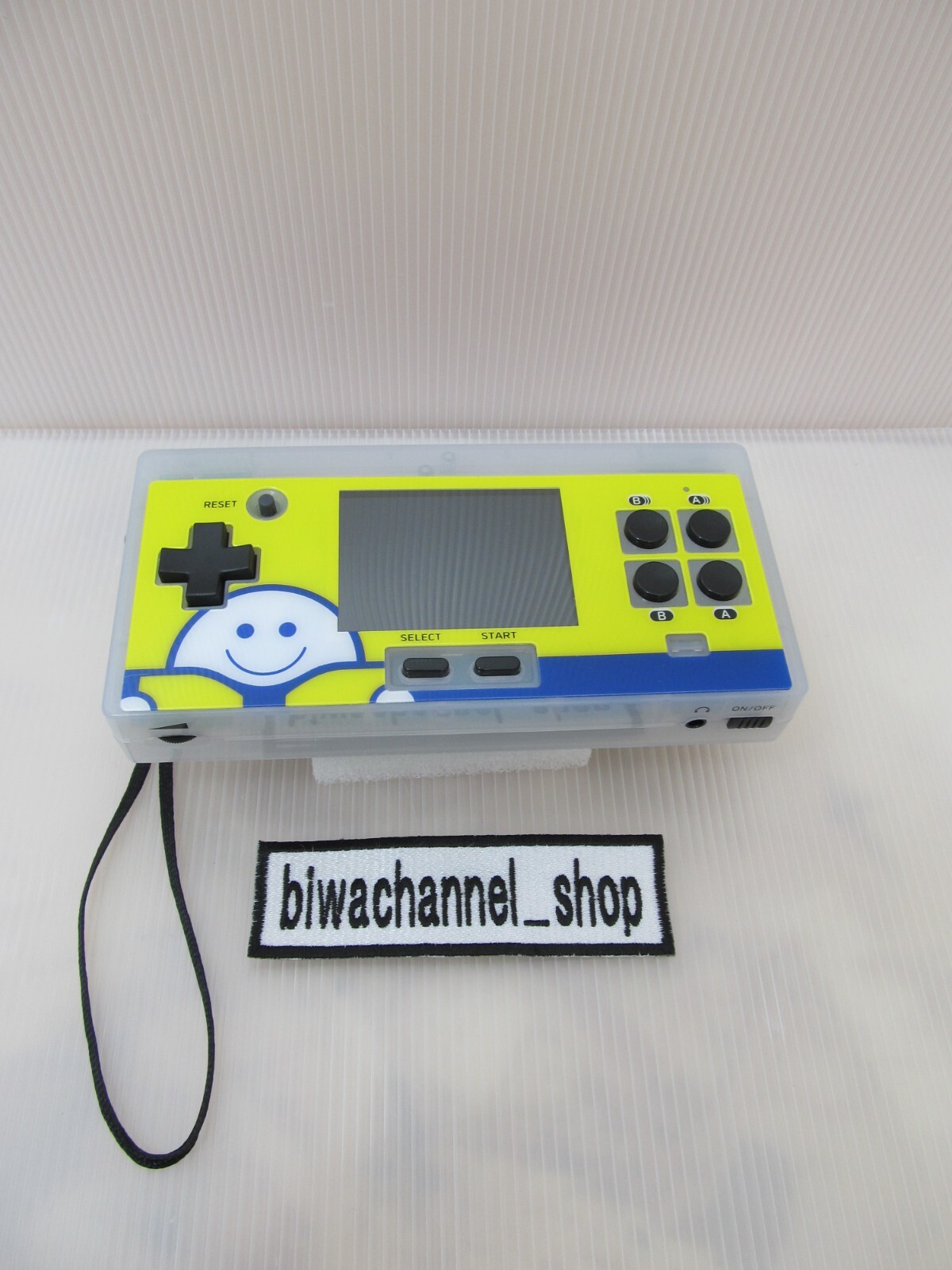 Famicom FC 8 bit Pocket Plus Japan Limited Book Off Ver. CIB Yellow x Blue NES